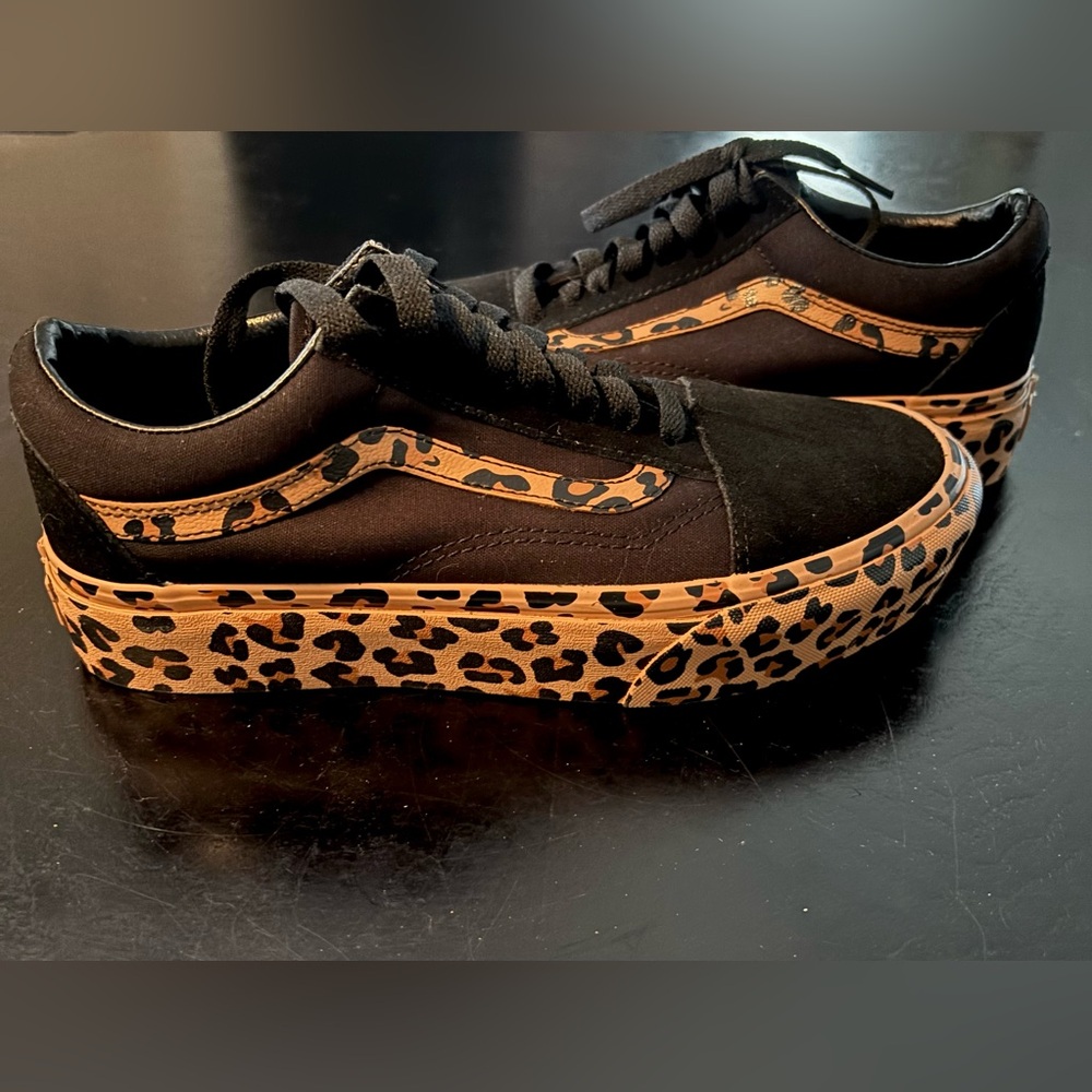 Vans Leopard Platform Old Skool